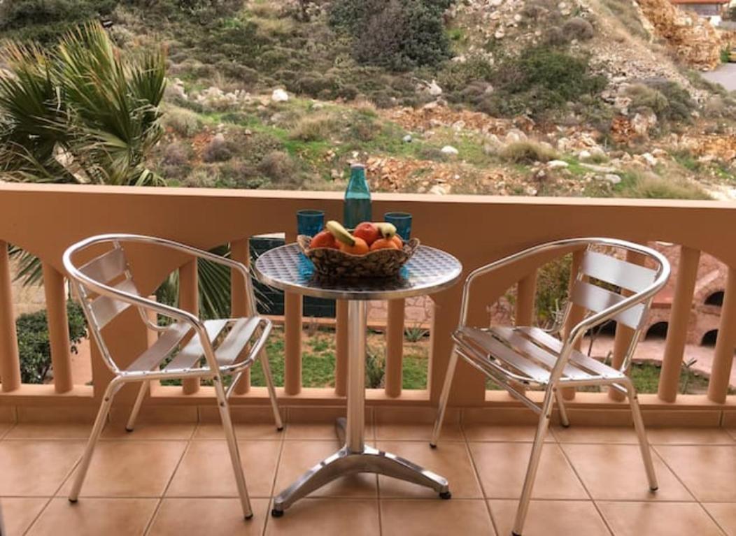 Koumpe Blue Sea View Apartment Rethymno Exteriör bild