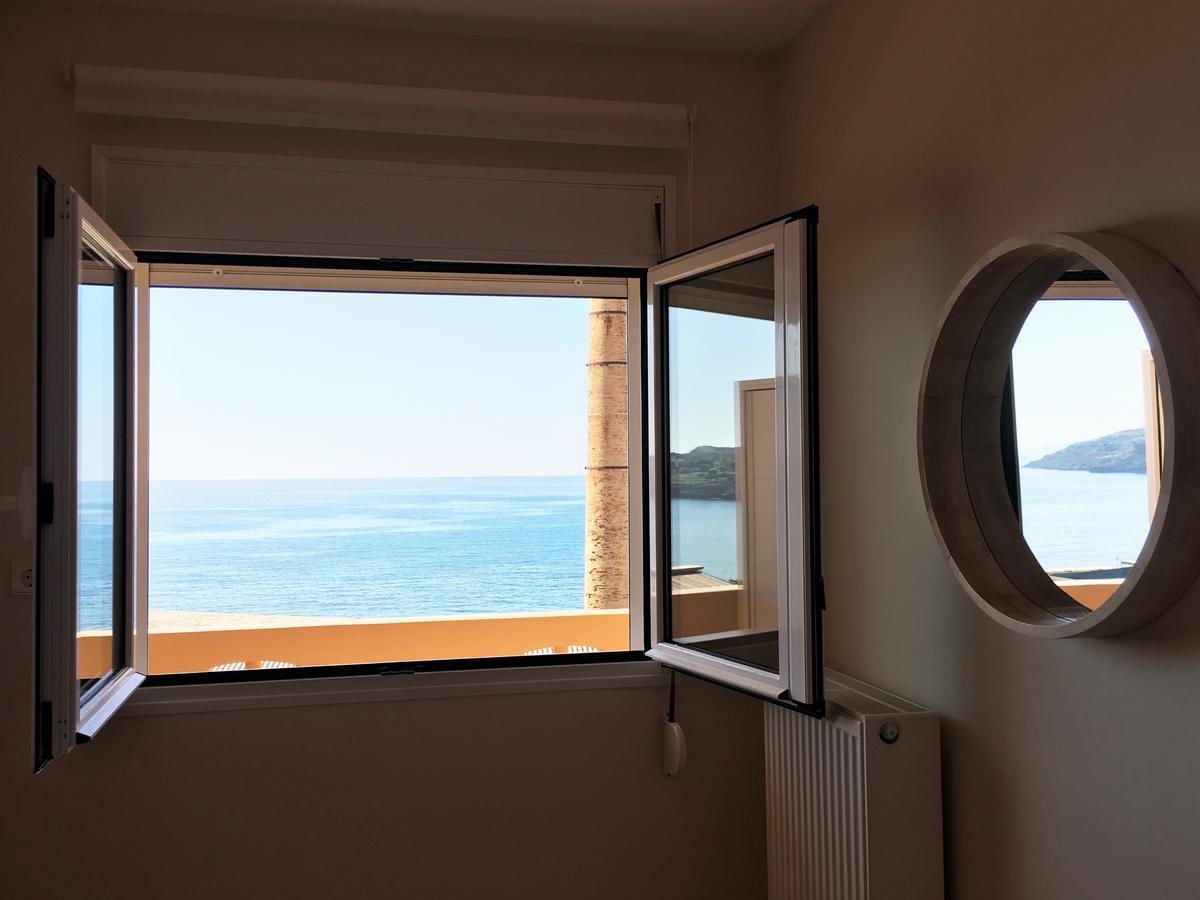Koumpe Blue Sea View Apartment Rethymno Exteriör bild