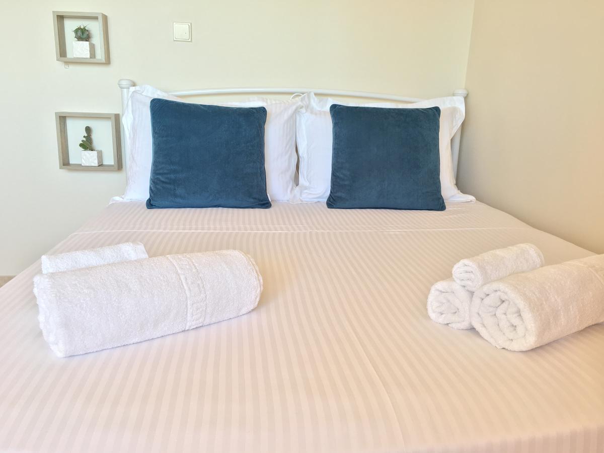 Koumpe Blue Sea View Apartment Rethymno Exteriör bild