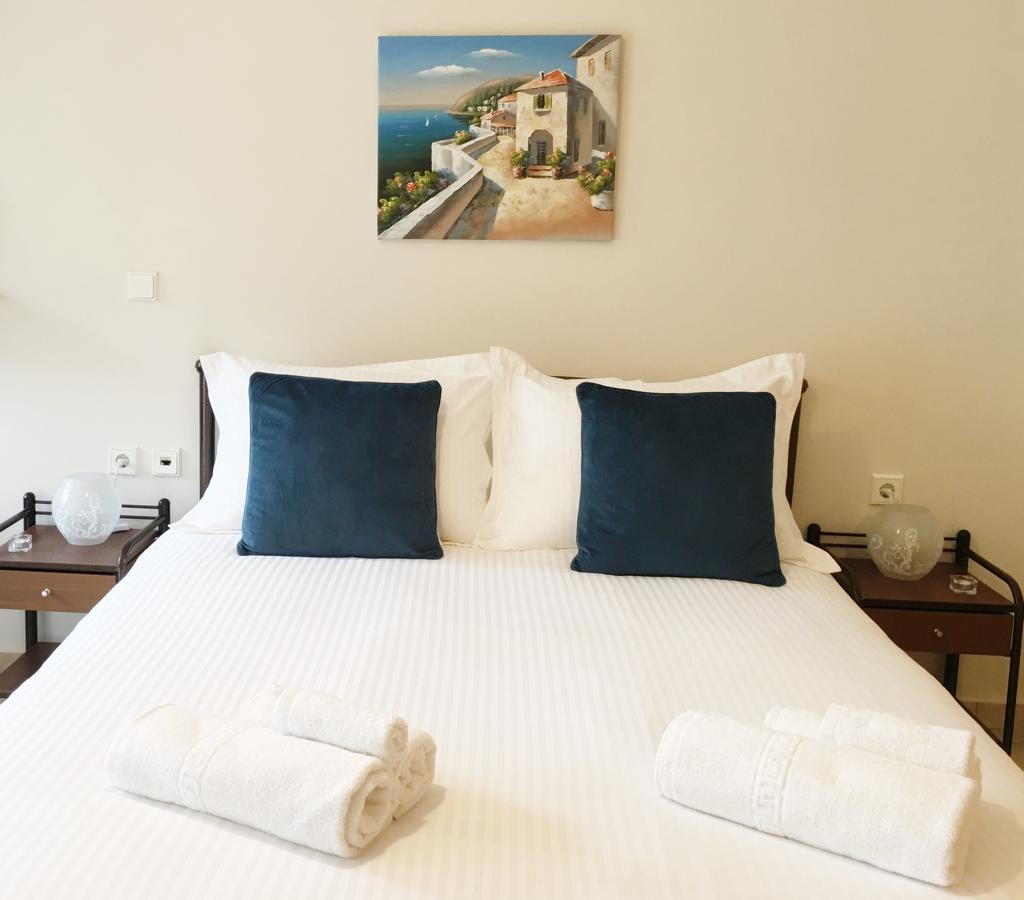 Koumpe Blue Sea View Apartment Rethymno Exteriör bild