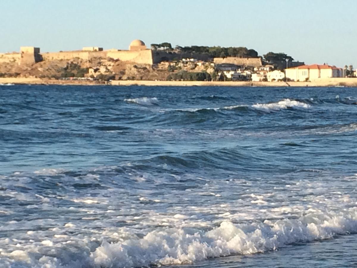 Koumpe Blue Sea View Apartment Rethymno Exteriör bild