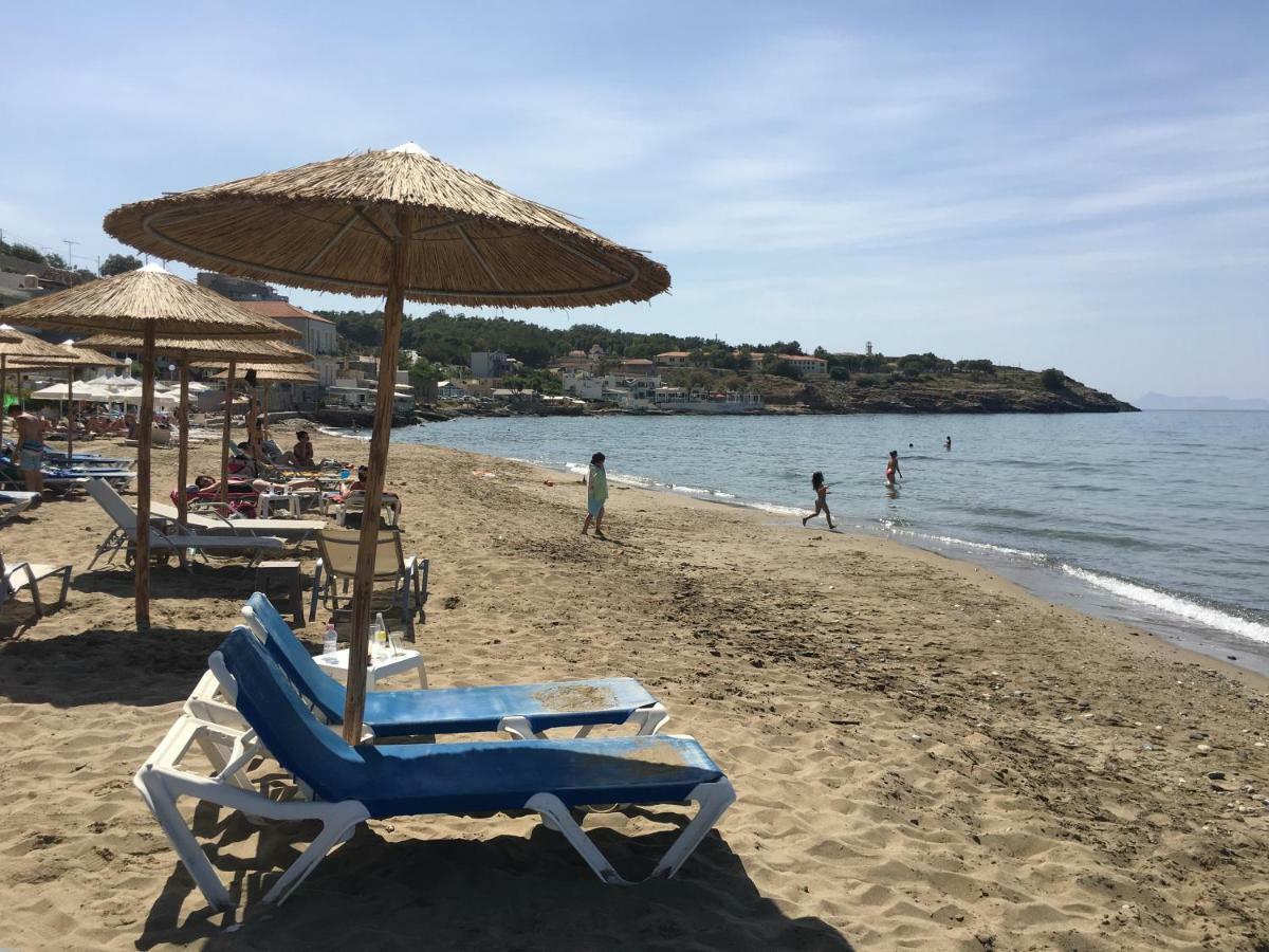 Koumpe Blue Sea View Apartment Rethymno Exteriör bild