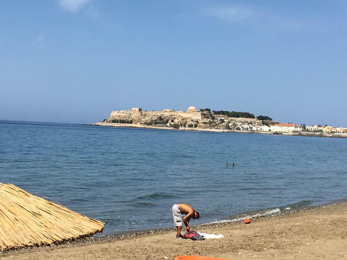 Koumpe Blue Sea View Apartment Rethymno Exteriör bild